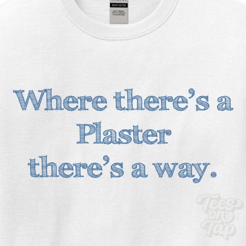 Where plaster there s a - where...,