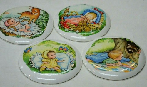 Vintage set homemade plaster - set,