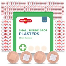 200 Round Spot Plasters 2.5cm