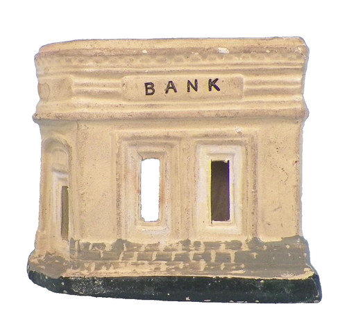 Bank round corner train - bank,