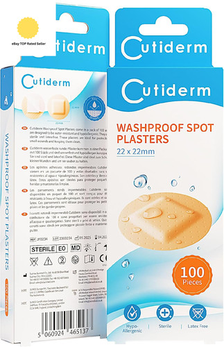 Small round spot plasters x - spot,