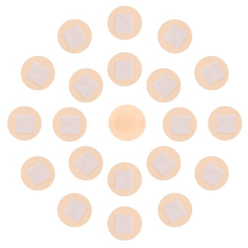 Round plasters 100 pcs - round,