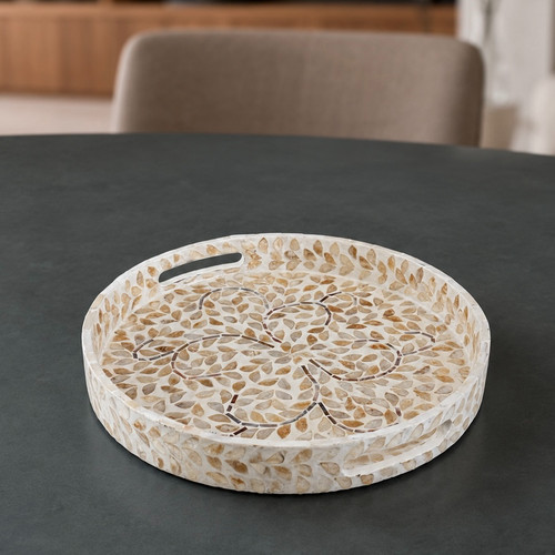 Handmade pearl shell floral - handmade,