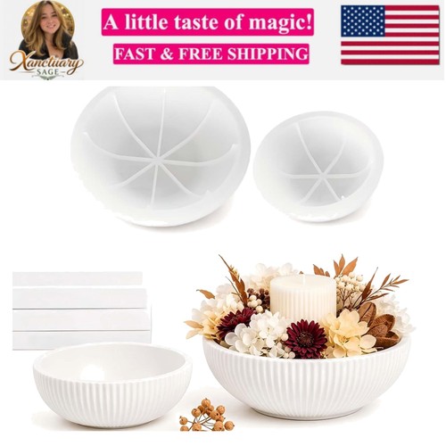 2pcs resin bowl molds - bowl,