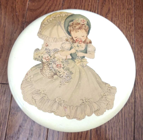 Vintage cutout girl on - ,