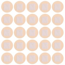 100 Pcs Flesh Coloured Round