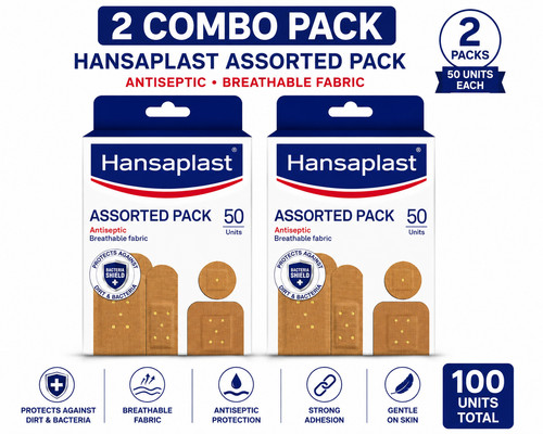 Hansaplast assorted adhesive - hansaplast,
