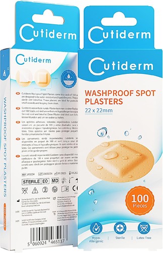 Cutiderm small round spot - cutiderm,