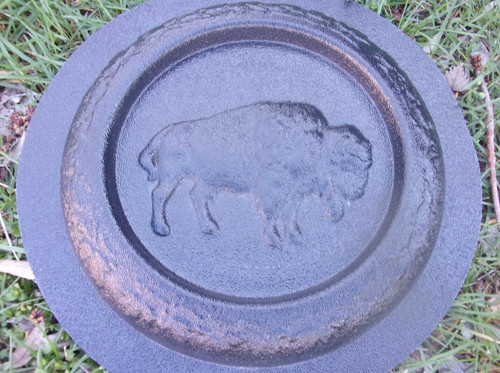 Buffalo mini birdbath mold