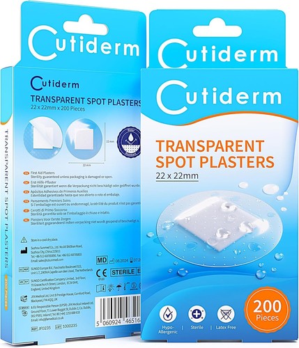 Cutiderm transparent small - cutiderm,