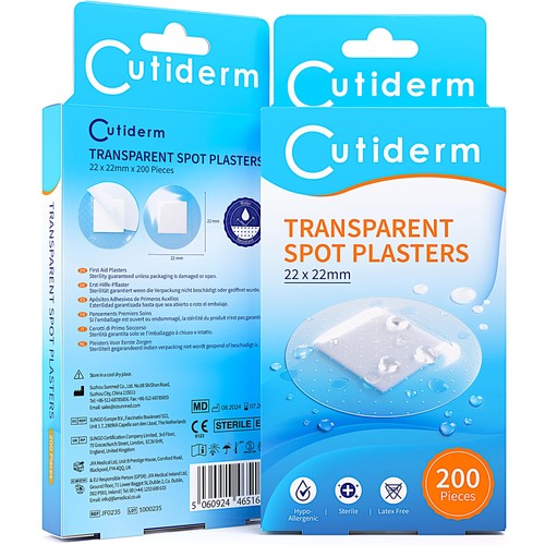 Cutiderm transparent small - cutiderm,
