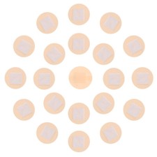 100 Pcs Round Plasters Clear
