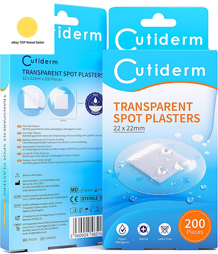 Transparent small round spot - small,