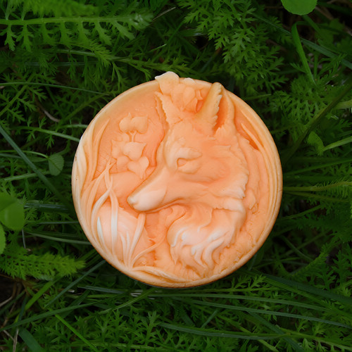 Fox mold for soap - fox,