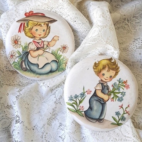Vtg mcm chalkware - vtg,